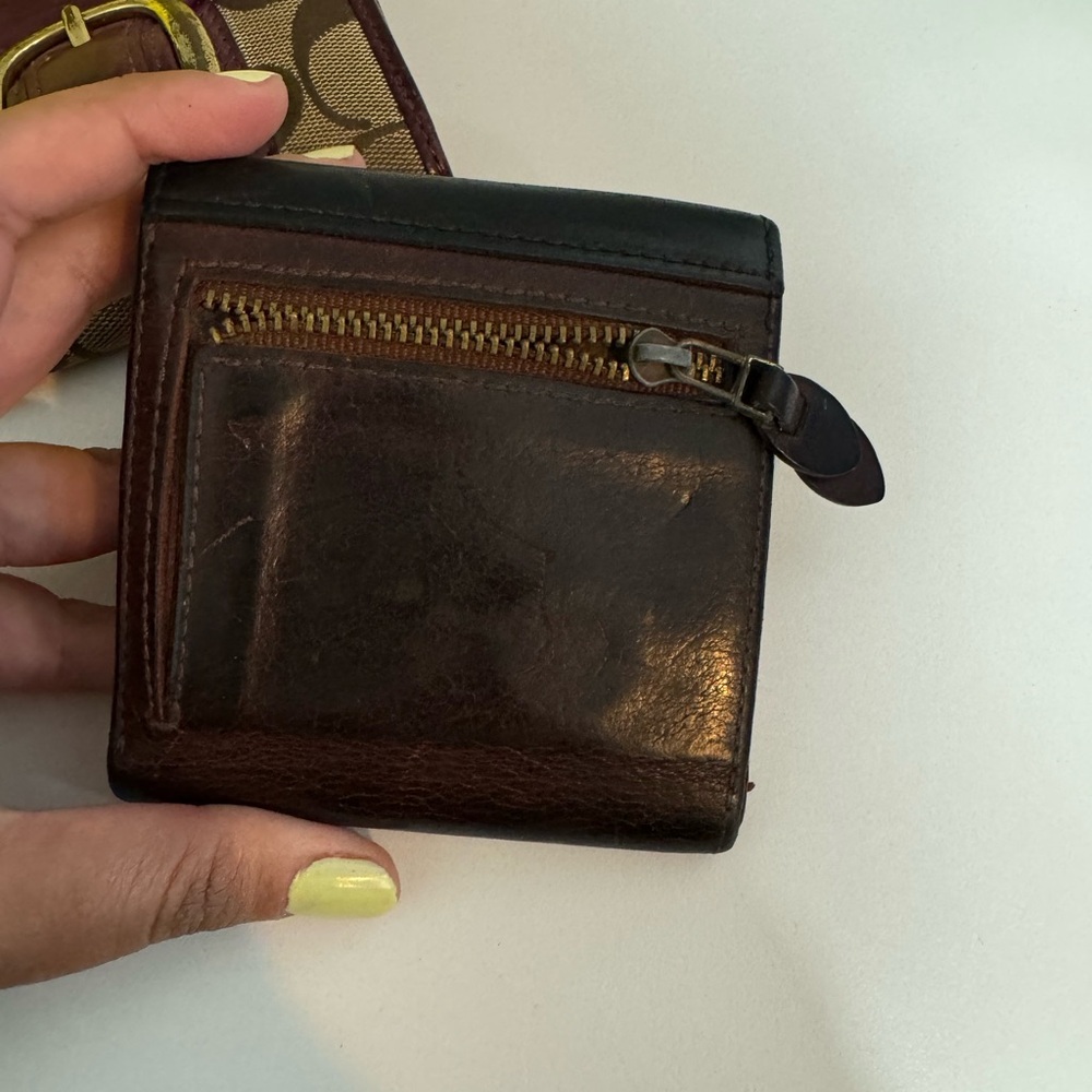 Madewell leather colorblock envelope wallet - Picture 6 of 6